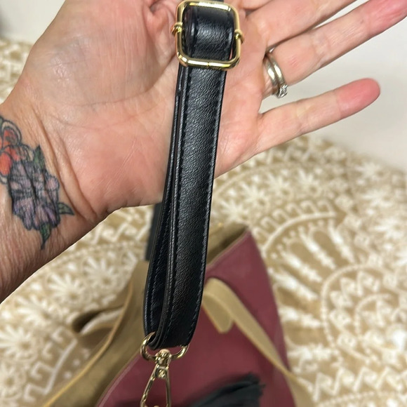 Claudia G Leather Tote/Satchel/Crossbody Bag Made in Colombia - Picture 12 of 15